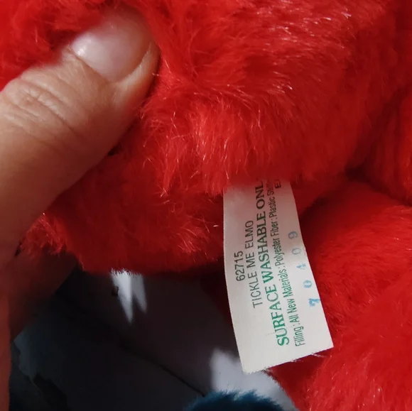Sesame Street 90s Vintage Tickle Elmo And Cookie Monster 16" Working - Picture 6 of 6